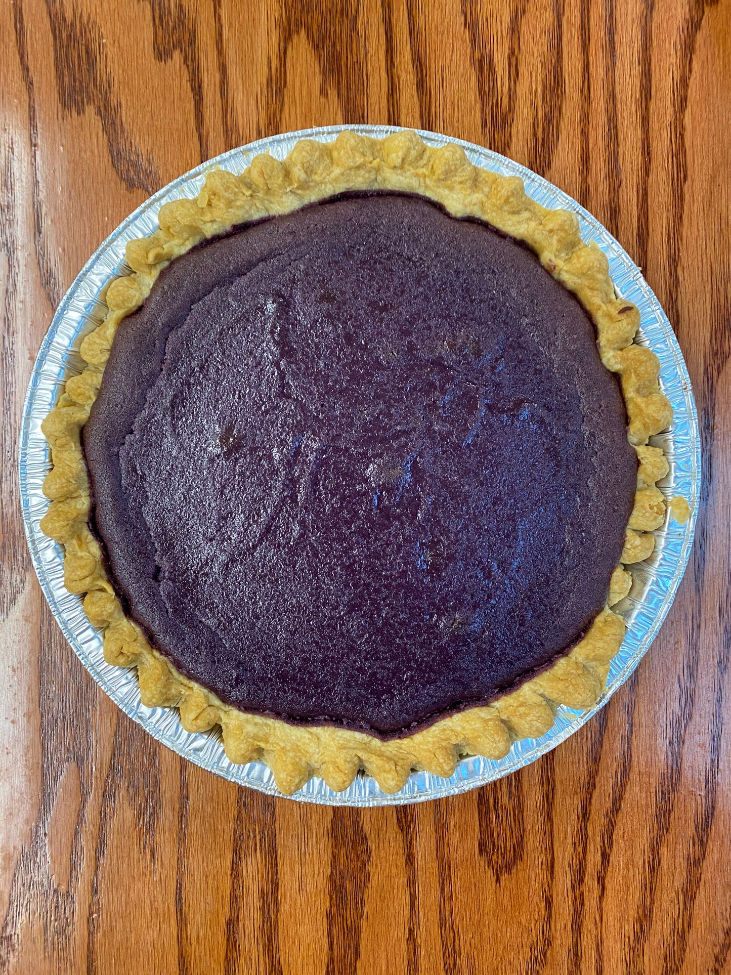 Violet Sweet Potato Pie -10"