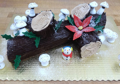 Traditional Betty Bakery Buche de Noel